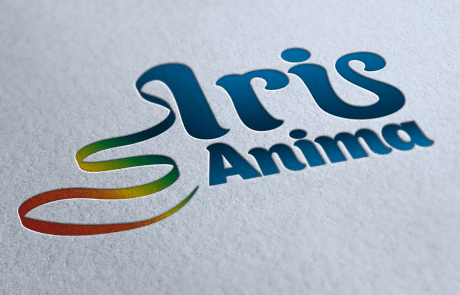 Logo design iris anima