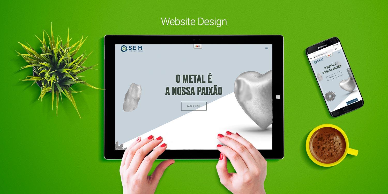 Website Smith Elite Metals Portugal