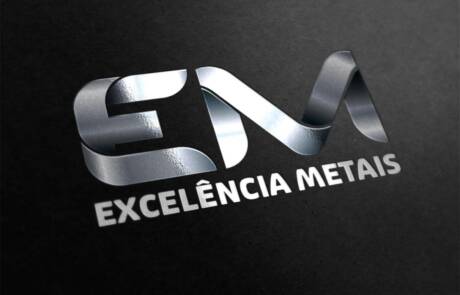 Criação de Logo Excelência Metais