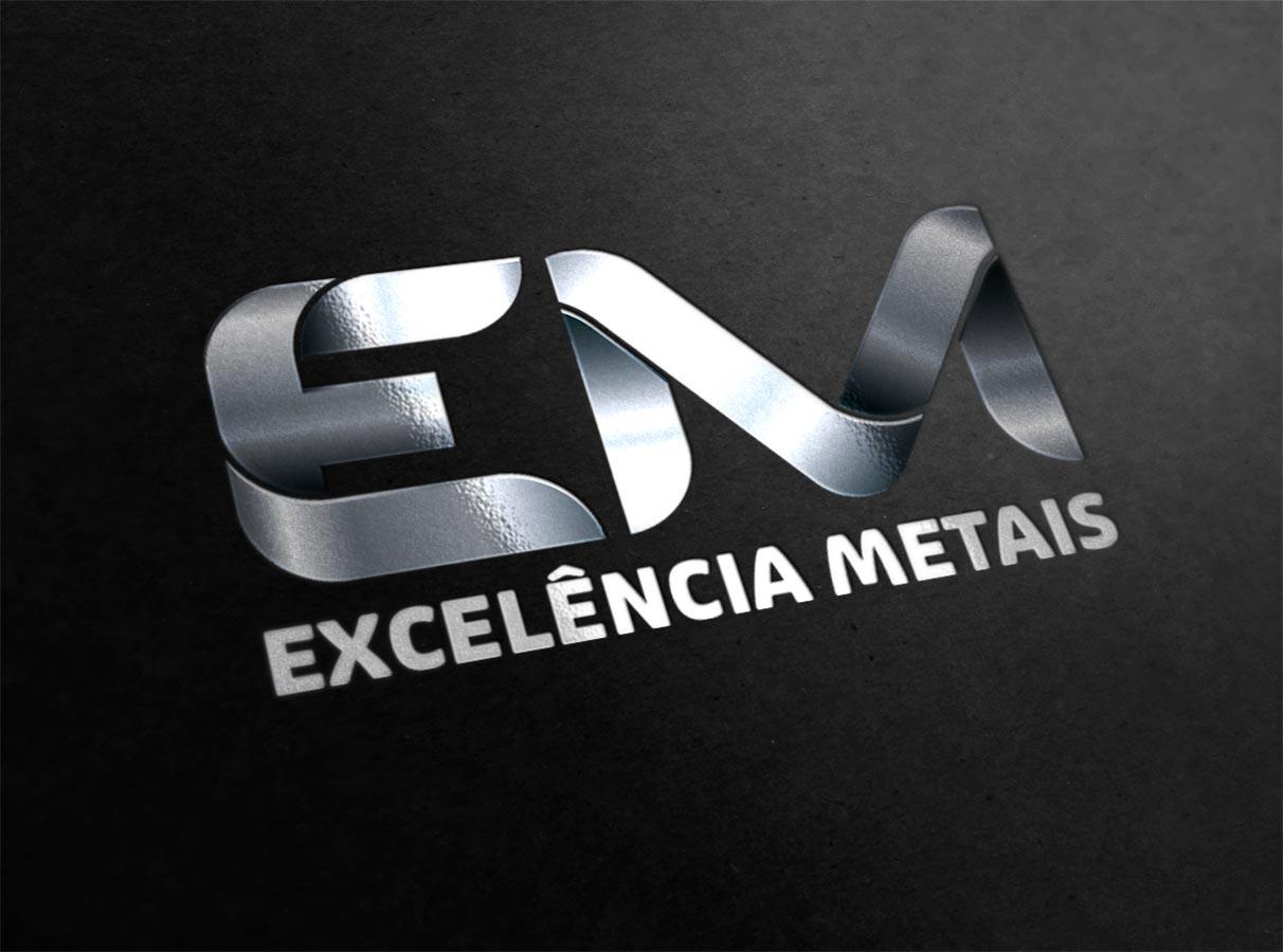 Logo design Excelência Metais