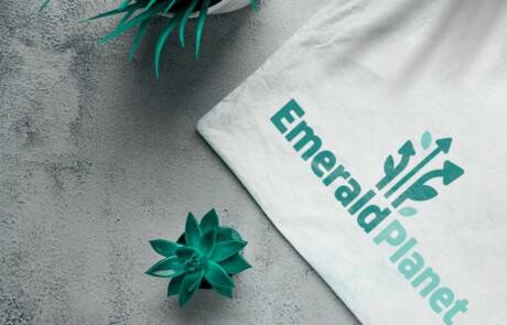 Criação de Logo Emerald Planet