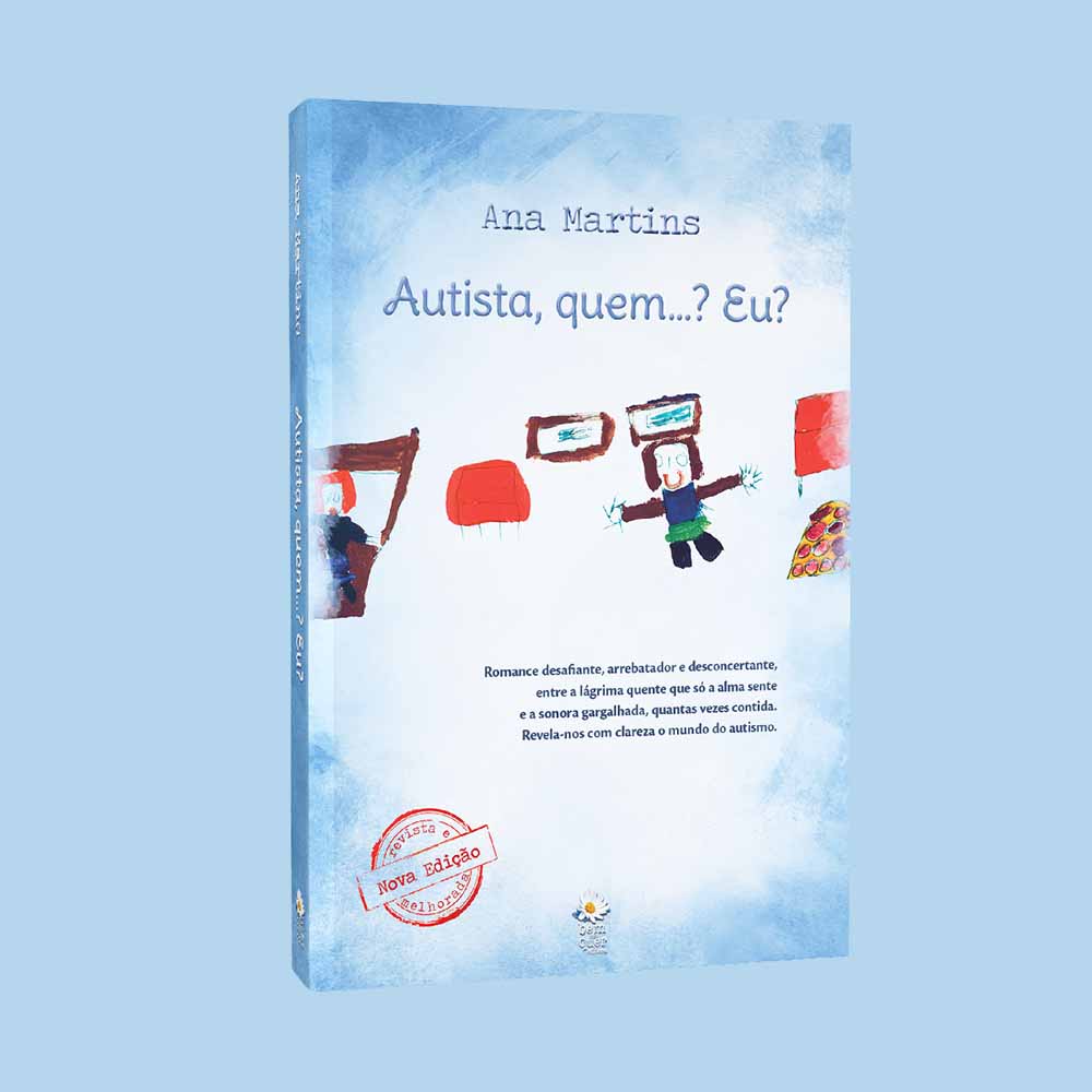 Book and cover design: "Autistic, who...? Me?".
