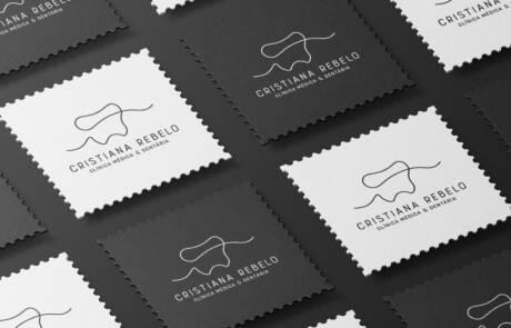 Branding e Identidade Gráfica - Clínica dentária cristiana rebelo
