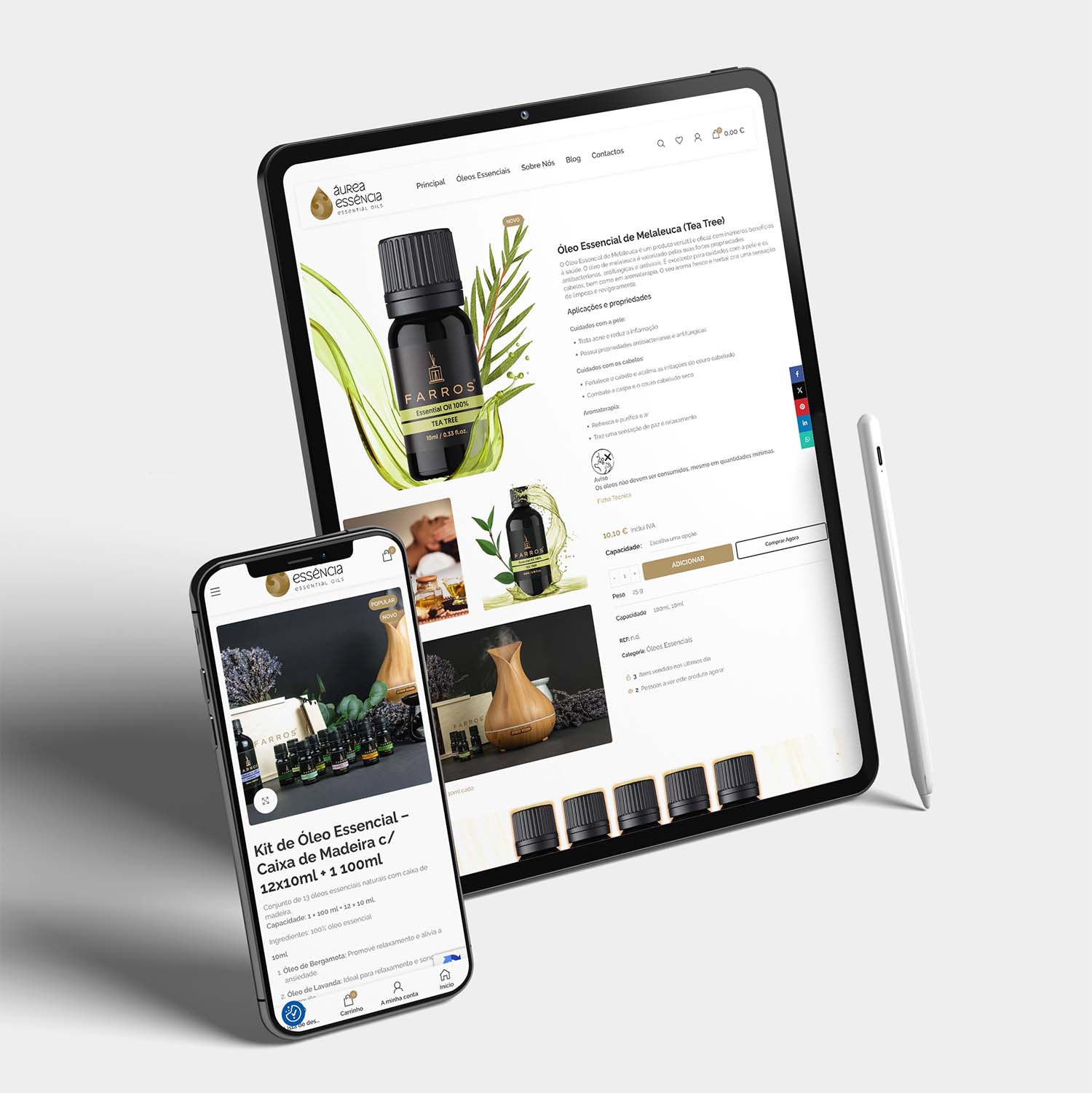 desenvolvimento da loja online da áurea essência desenvolvimento da loja online da áurea essência